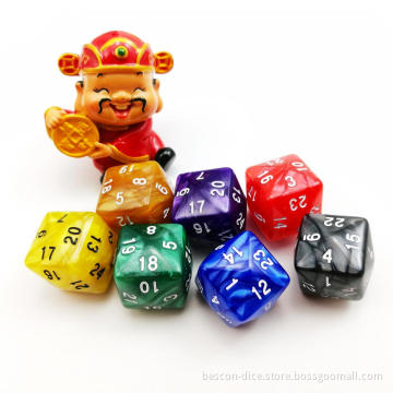 Assorted Colored Polyhedral Dice 24-sides, D24 Die Gaming Dice, D24 dice, 24 Sides Dice